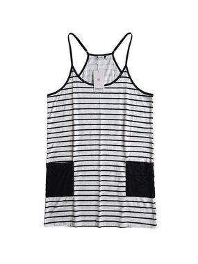 NWT | Aprrain Striped Sleeveless Summer Dress with Pockets 2XL